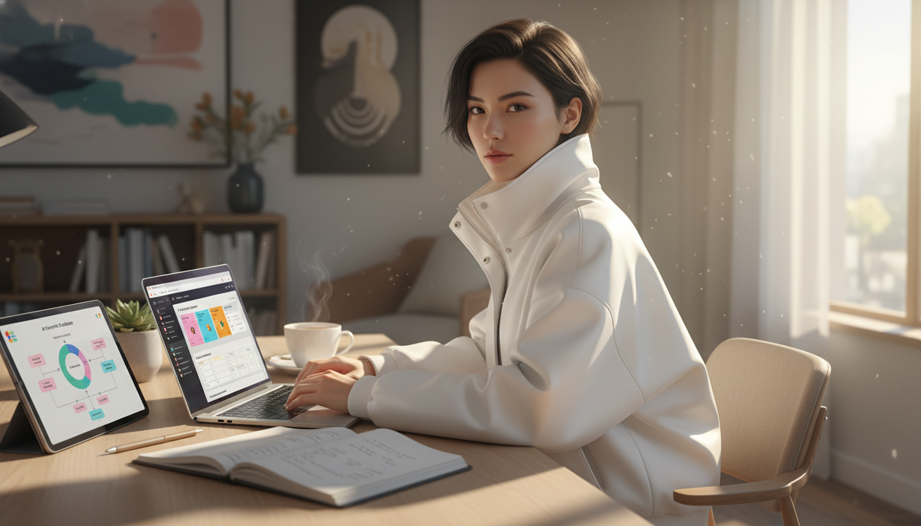 AI Personal Growth Checklist & Digital Planner (Fast Track)