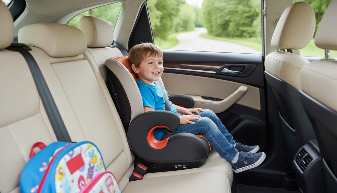 Car Booster Seat for Children: Fit, Types, and Use