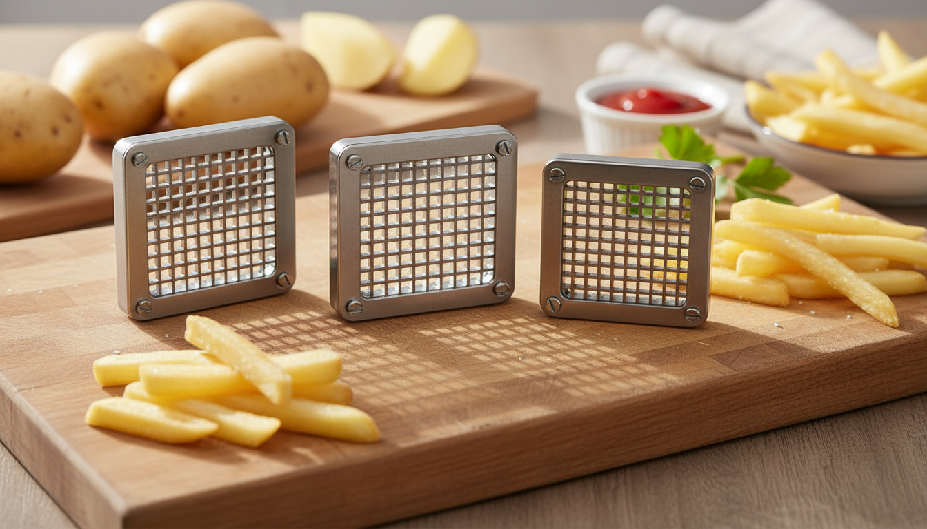 French Fry Cutter Replacement Blades (3 Sizes, Stainless)