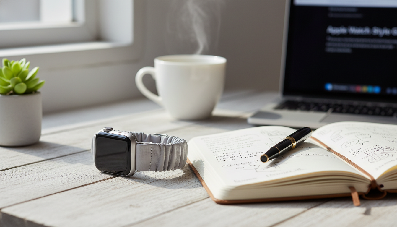 Leather Scrunchie Apple Watch Band: Fit, Care & Style