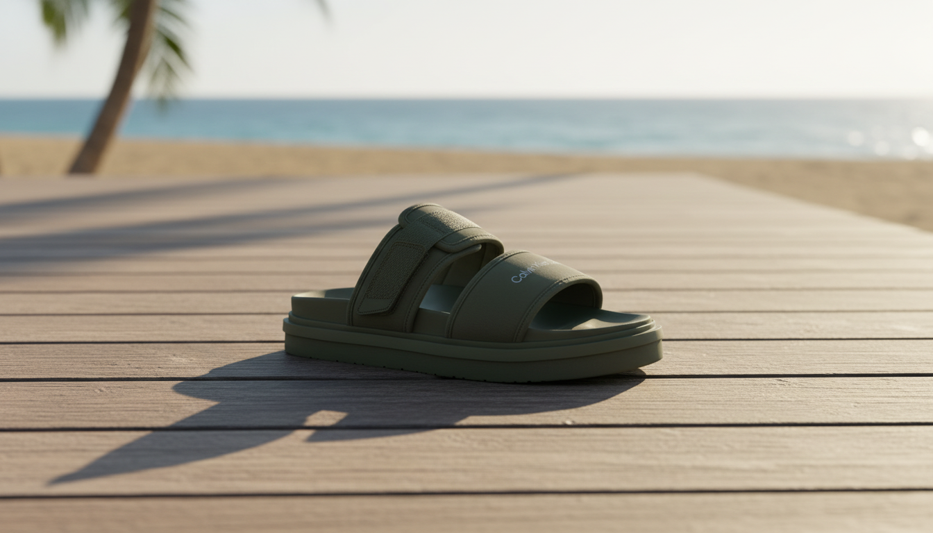 CK Jeans Men’s Green Sandals: Fit, Comfort, Style