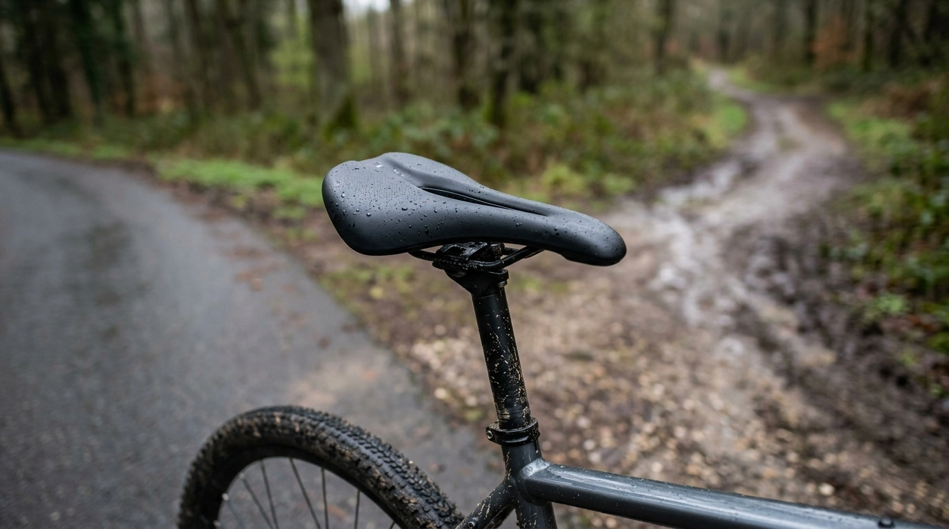 Waterproof Breathable Bike Saddle with Soft-Rebound Comfort