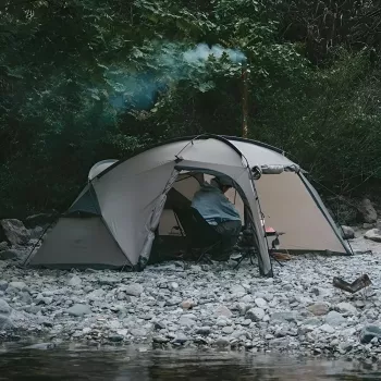 Ultralight 4-Season 2-Person Tent: Double-Layer Dryness