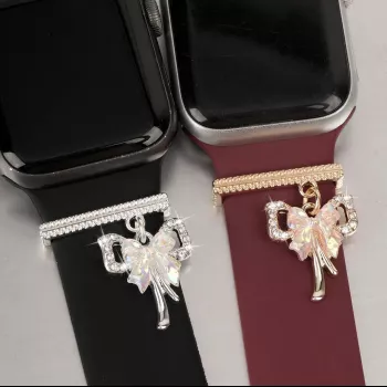 Bow Loop Keeper for Apple Watch Silicone Bands